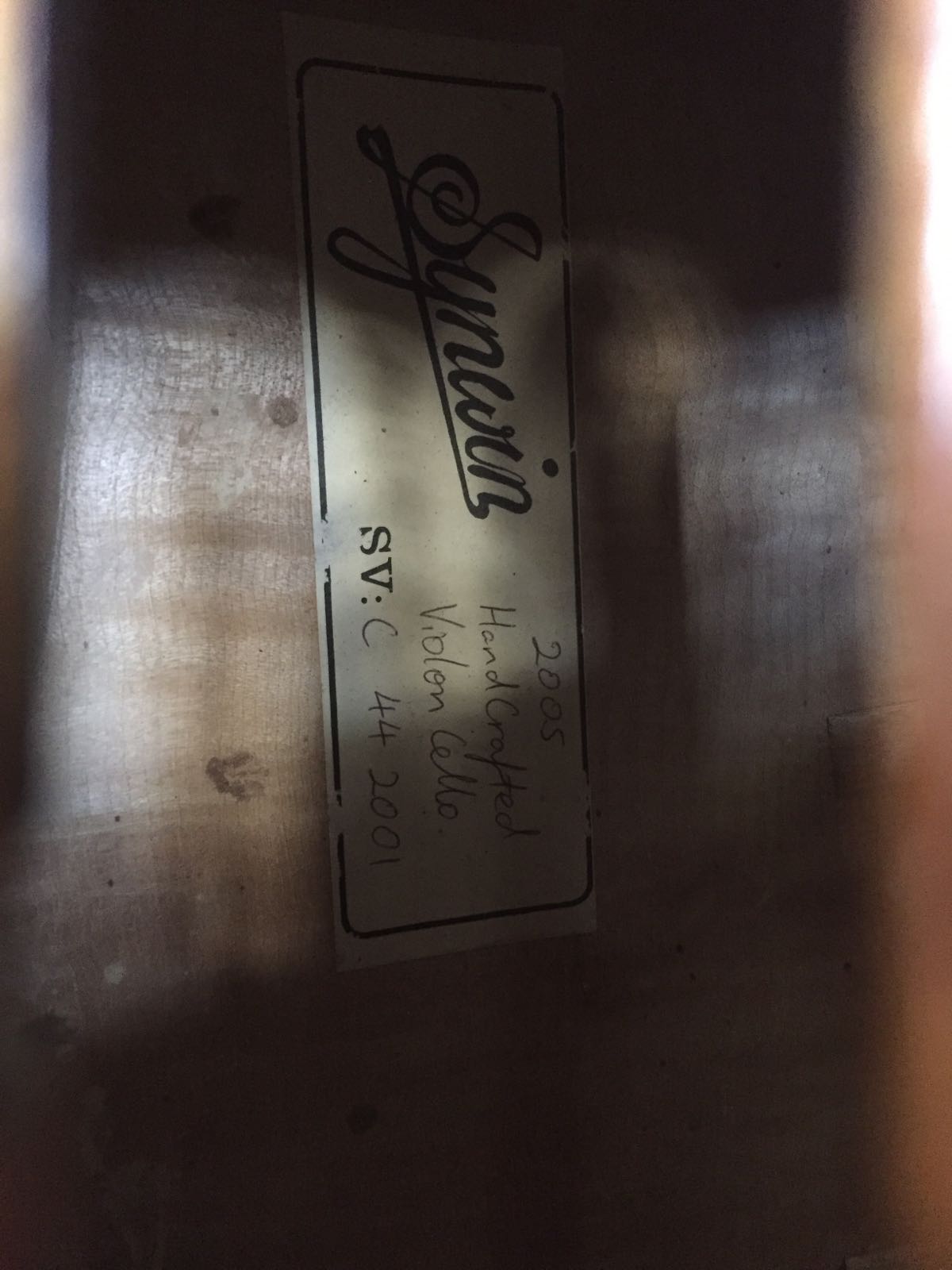 Synwin 4/4 CELLO
